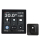 Inteligentny sterownik Shelly Panel sterowania Wall Display czarny + BLU H&T